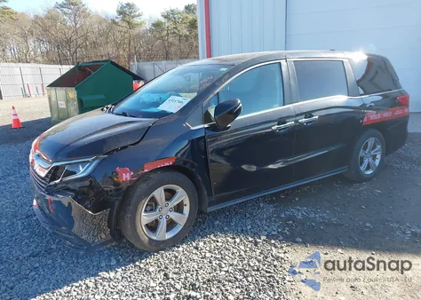 2020 Honda Odyssey Ex-L/Ex-L W/Navi Res from USA, damaged, VIN 5FNRL6H70LB029460